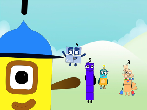 Numberblocks Scratcher Band 1