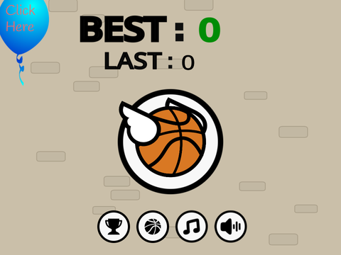 Flappy Dunk - Mobile friendly  