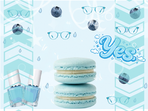 Blue banner design