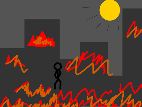 FNF Burning City (plz remix) remix