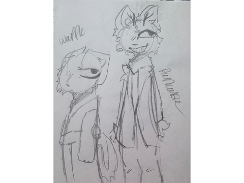 I drew the sillies!!