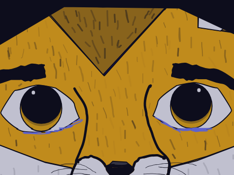 Fox of the Streets Poem and art