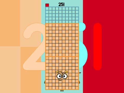 Numberblocks Band: Two Hundred and Fifty-One