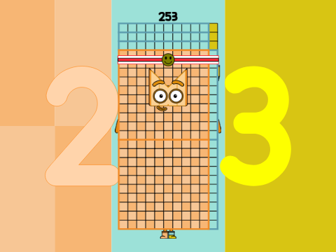Numberblocks Band: Two Hundred and Fifty-Three