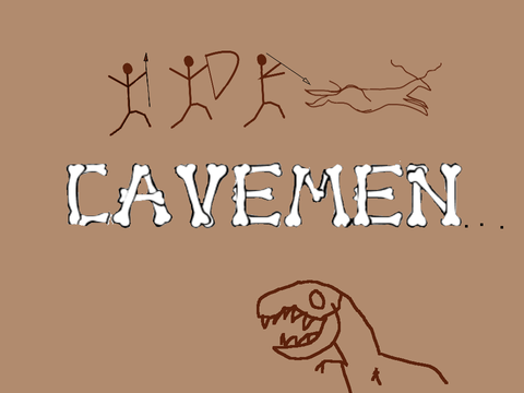 New cavemen logo
