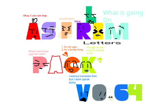 ASFRLIM letters pack v0.64