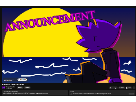 YouTube Announcement for TWDF