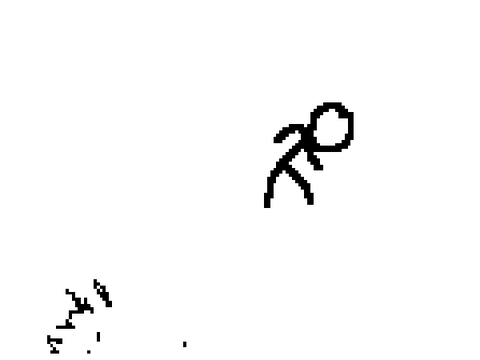 The Coolest Animation EVAH! but hes fighting the instructions