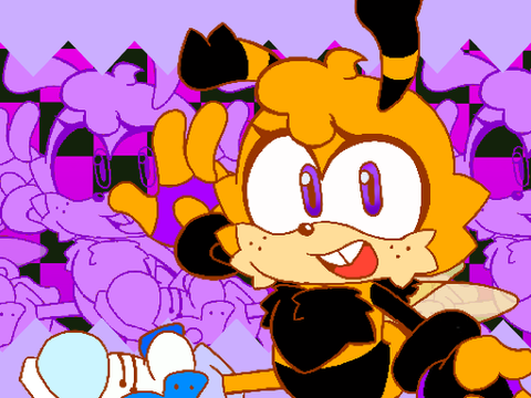 My oc (sonic) - Bleeby~~ Bzzz Bzzz