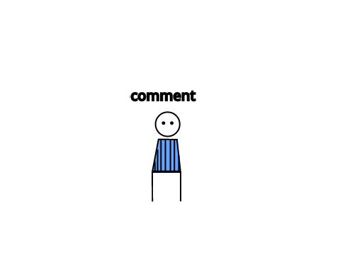comment animation