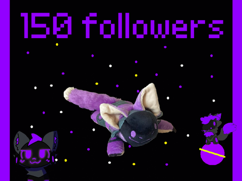 150 FOLLOWERS!!!! :3