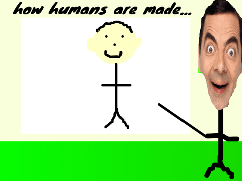 how humans are made... #animations #stories#funny