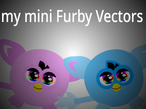 my mini Furby vectors
