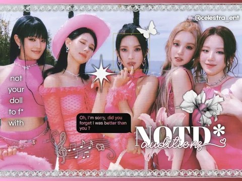 ⎯⓴ ̷۪۪ NOTD*　__ auditions　♰♫