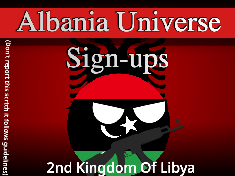 AU:RE Sign ups V1 - Libya's Return