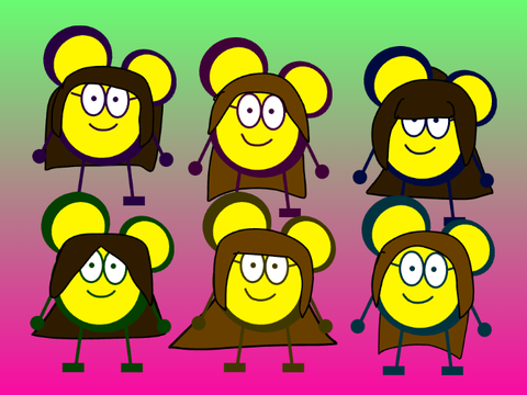 The Apink Girls as MouseHeadz (TTS Edition)