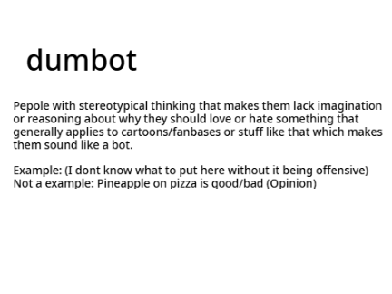 New word i invented