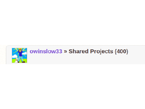 400 PROJECTS! :D