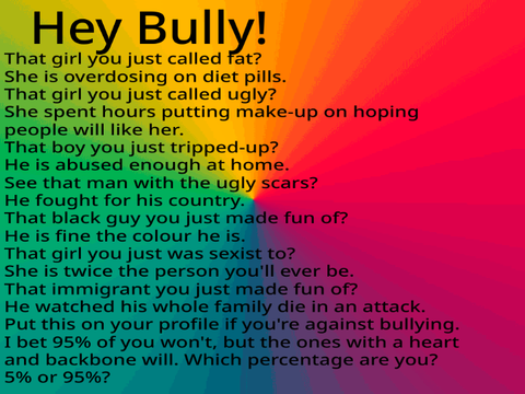 Remix this to stop bullying! remix