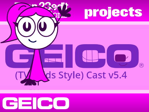 Geico (TVOKids Style) Cast v5.4