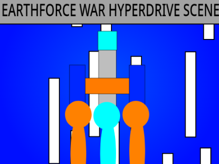 Earthforce war hyperdrive scene
