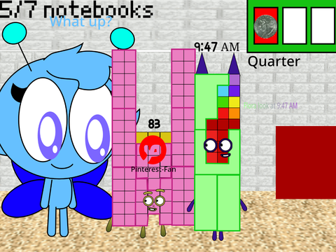 Numberblock 83 (55)