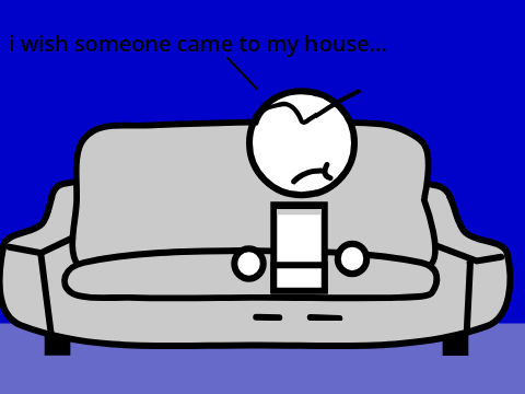 meanwhile in UbbSlu7's AKA Bluu's house