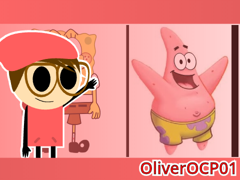 I fixed the last part of SpongeBob and its finished! (I did the mouth on Patrick too)