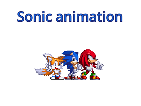 Sonic Animation