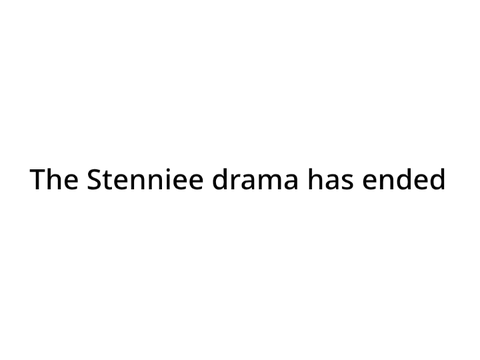 The Adventure is over