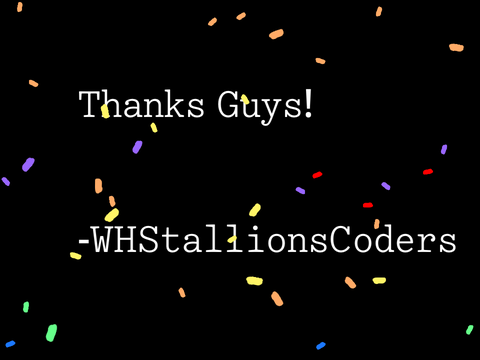 Thanks Guys!