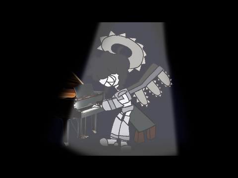 Cynthia learns how to play the piano
