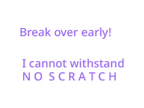 Break over early woo