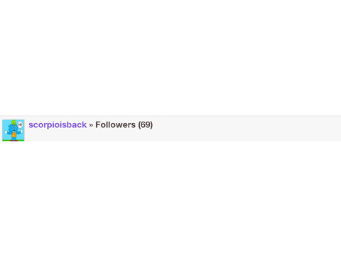 69 followers lol