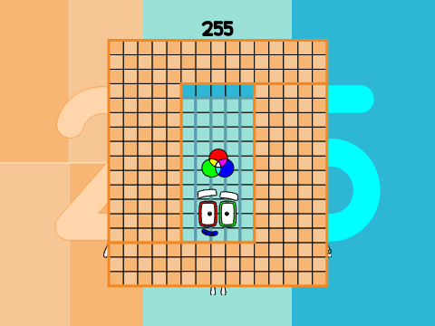 Numberblocks Band: Two Hundred and Fifty-Five