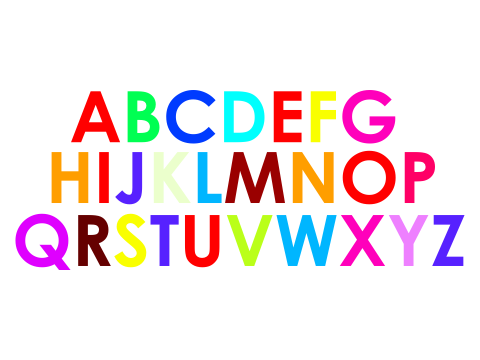 Uppercase Letters Dancing to GoAnimate Jingle