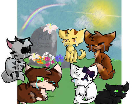 Cloverpaw’s funeral/vigil