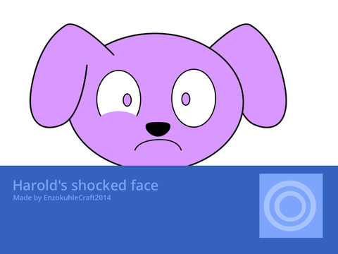 Harold's shocked face