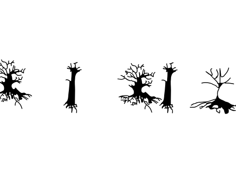Updated the spooky trees