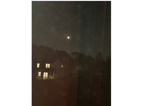 Full Orange Moon