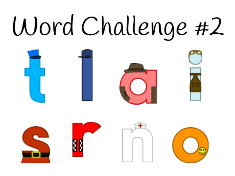 Alphabeings: Word Challenge #2