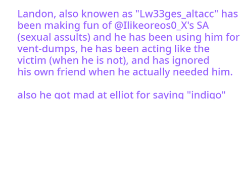 Exposing landon once and for all.