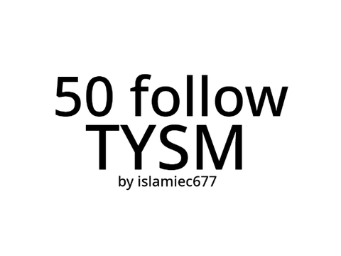 50 follow 20 Days [open]