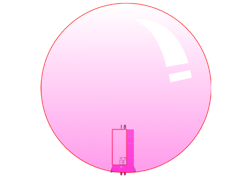 R IS for Bubble Giant (Numberblock 18 Edition)