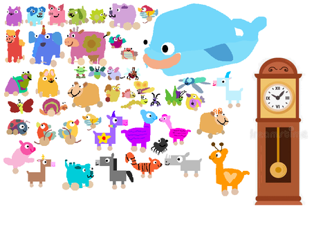Hickory dickory dock Woodventures animals fixed remix