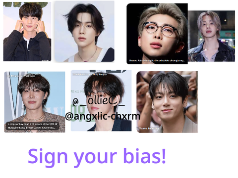 Remix and Sign your BTS bias! remix
