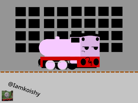 Paint Steve the fireless engine