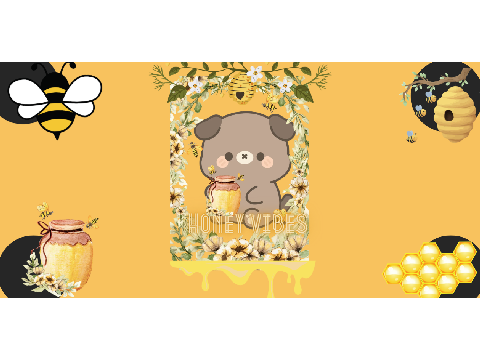 free banner (honey vibes)