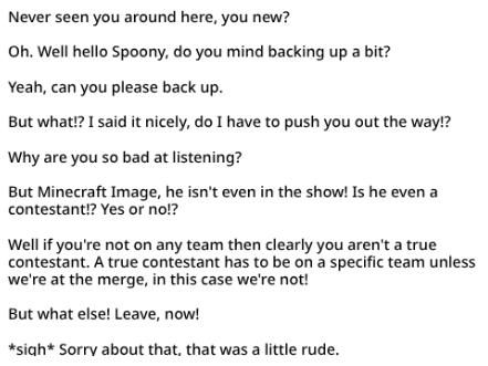Water's Lines for TCOSR 17 [Part 3]