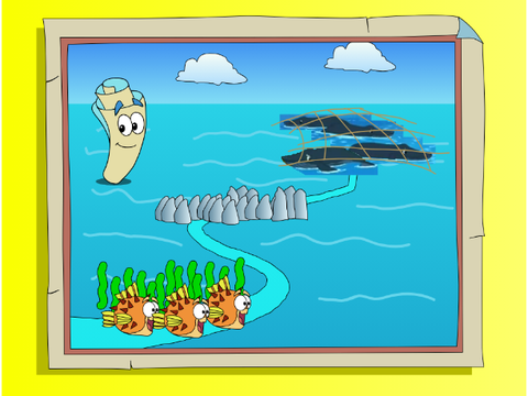 Map in Save The Humpback Whales (Chance the Explorer)